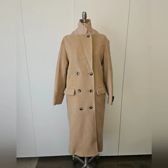 Wilfred Classic Tan Trench Coat - Picture 4 of 6